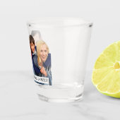 家族の写真と文字の作成 ショットグラス (右)