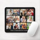 家族の写真のコラージュ – 色を選択 マウスパッド (マウス)