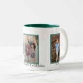 家族の写真のマグ ツートーンマグカップ (正面右)