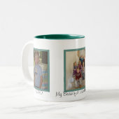 家族の写真のマグ ツートーンマグカップ (正面左)