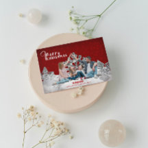 家族の写真のユニーククリスマス「BE THERE」