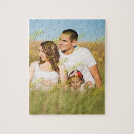 家族の写真の予算の特カッコいい別 ジグソーパズル