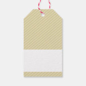 家族の写真の喜びシンプルのはっきりしたモダンカラフル ギフトタグ (裏面)