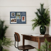 家族の写真の思い出おもしろい配送切手 カレンダー