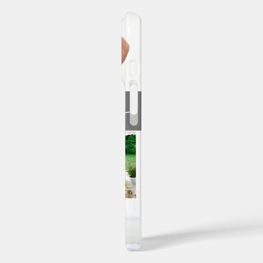 家族の写真の思い出ラブスクリプトカスタム Case-Mate iPhoneケース (裏面 / 左)