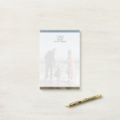 家族の写真の背景|モカスタムノグラム ポストイット (デスク上)