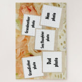 家族の写真をアップロード ジグソーパズル (縦)