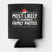 家族の写真をコーディネートする可能性が最も高いクリスマス 缶クーラー (正面)