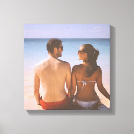 家族の写真を作成する キャンバスプリント