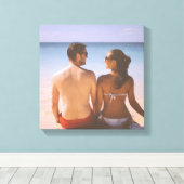 家族の写真を作成する キャンバスプリント (インサイチュ (ウッドフロア))