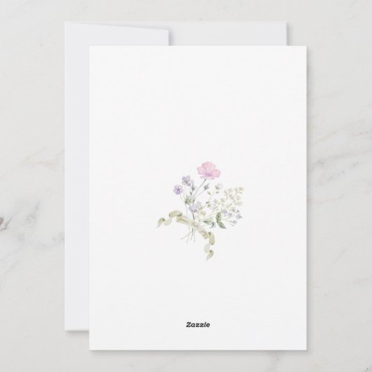 家族の写真を使ったクリスマスカード シーズンカード (裏面)