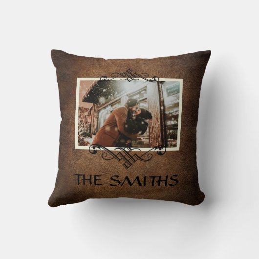 家族の写真を大切にした記念碑 |カスタム クッション (裏面)