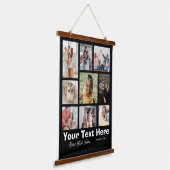 家族の写真を追加する 吊り下げ型タペストリー (傾斜あり)