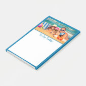 家族の写真をDoリストに青で追加 ポストイット (アングル)