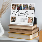 家族の写真カスタムコラージュ記念ファイルの定義 フォトプラーク
