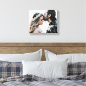 家族の写真キャンバスの印刷を作成する キャンバスプリント (インサイチュ (寝室))