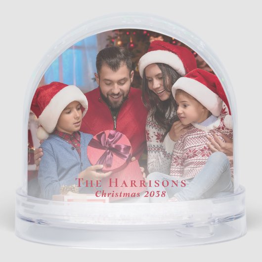 家族の写真クリスマス (裏面)