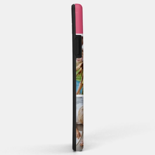 家族の写真コラージピンク4写真I電話ケース Case-Mate iPhoneケース (裏面/右)