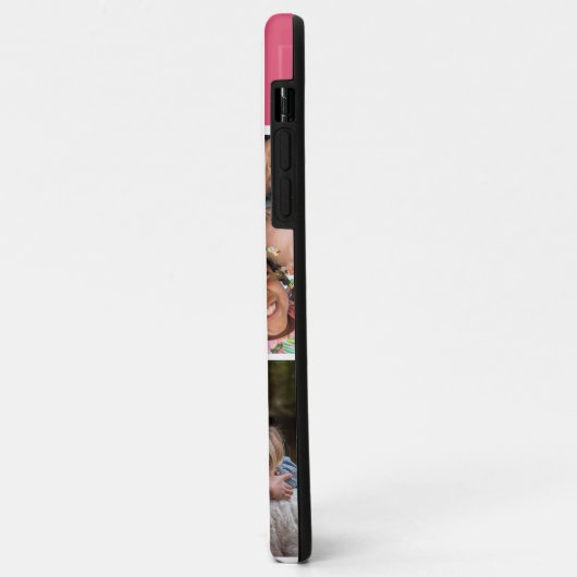 家族の写真コラージピンク4写真I電話ケース Case-Mate iPhoneケース (裏面/左)