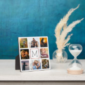 家族の写真コラージモノグラム フォトプラーク (インサイチュ)