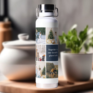 家族の写真コラージュが私たちお気に入りの ウォーターボトル