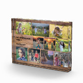 家族の写真コラージュのフォトブロックを作成する フォトブロック (右)