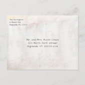 家族の写真コラージュ年賀葉書 シーズンポストカード (裏面)