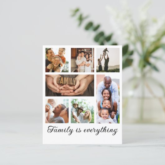 家族の写真コラージュ懇親会完璧なギフト (スタンド正面)