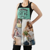 家族の写真コラージュ母の母の日4日 エプロン (インサイチュ)