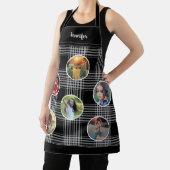 家族の写真コラージュ水牛のプレイドを作成する エプロン (インサイチュ)