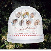 家族の写真コラージュ記念クリスマスメリー