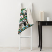 家族の写真コラージュ11カスタムクリスマスパターン シェルパブランケット (インサイチュ)