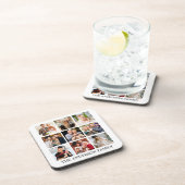 家族の写真コラージュ コースター (右側)