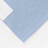 家族の写真コラージュ フリースブランケット (角)