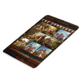 家族の写真コラージュ マグネット (左側)