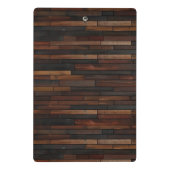 家族の写真コラージュ ミニクリップボード (裏面)