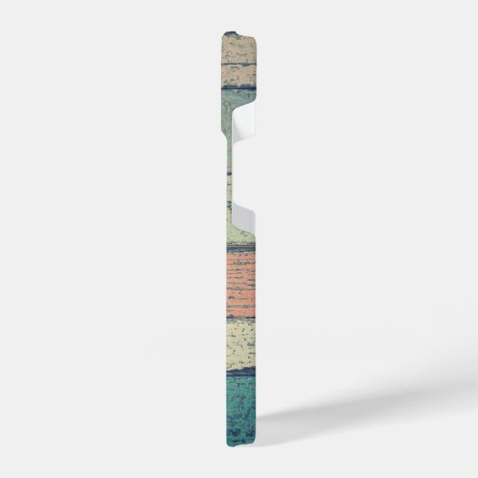 家族の写真コラージュ iPhoneケース (左側面)