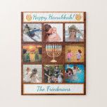 家族の写真コラージュHanukkahギフトキープサケ ジグソーパズル<br><div class="desc">チャームデザインスタジオからユニークパーソナライズされた：これは素晴らし、家族の写真と一緒に撮ったパズルであるハヌカーのプレゼントのためのアイディアと写真と簡単に写真と一緒に楽しめお気に入りのて、永遠に記念品として楽しめるだ。11x14インチのパズル。質問やバリエーションは連絡お願いします。私たちは私たちはあなたのためにそれが実現する： charmdesignstudio@rcn.com</div>