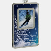 家族の写真コレクション シルバープレートフレームオーナメント (右)