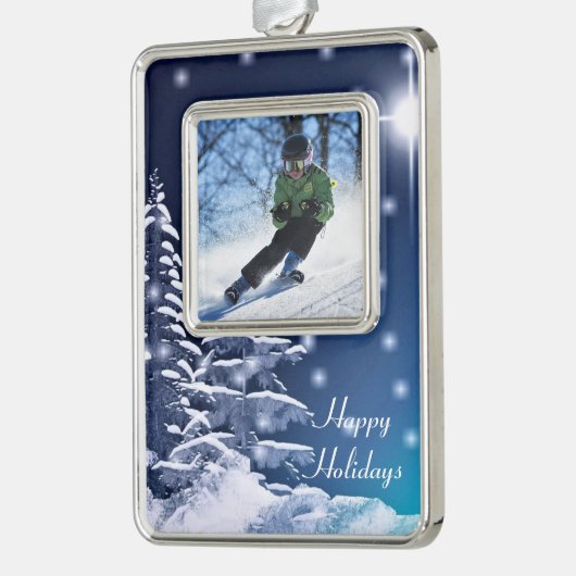 家族の写真コレクション シルバープレートフレームオーナメント (左)