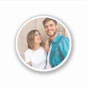 家族の写真ジャーナル水ボトルラップトップWaterproo シール (正面)