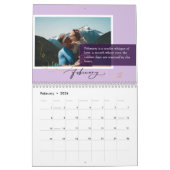 家族の写真スクラップブック ギフト 記念品 カレンダー (2月 2026)