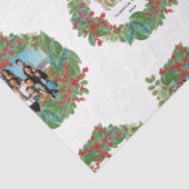 家族の写真スクリプトホリデーメリークリスマスカード 薄葉紙 (詳細)