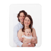 家族の写真パーソナライズされた マグネット (縦)