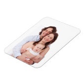家族の写真パーソナライズされた マグネット (左側)