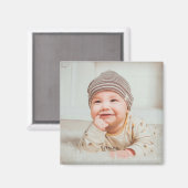 家族の写真マグネット オーダーメイド写真マグネット マグネット (正面/裏面)