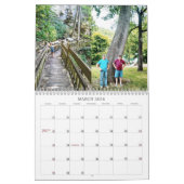 家族の写真メモリのアップカスタムロード2026 カレンダー (3月 2026)