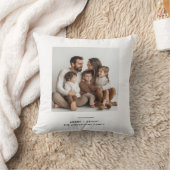 家族の写真メリーと明るいミニマル クッション (ブランケット)