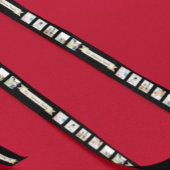 家族の写真ヴィンテージバナーファミリー名 サテンリボン