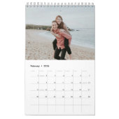 家族の写真写真2026カレンダー12月 カレンダー (2月 2026)